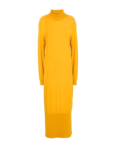BOMBOOGIE Midi dress Marigold 45% Acrylic, 30% Merino Wool, 25% Nylon