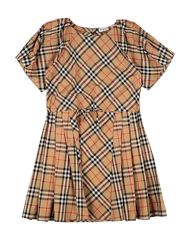 BURBERRY PRORSUM Kleid Kamel 100% Baumwolle