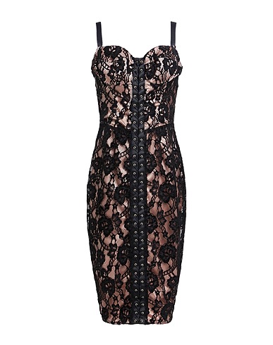 ELISABETTA FRANCHI Elegant dress Black 100% Polyamide
