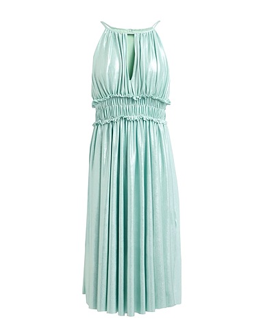 WHITE WISE Vestito elegante Verde salvia 92% Poliestere, 8% Elastan