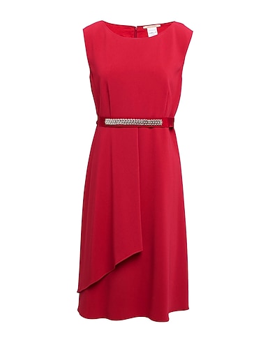 PENNYBLACK Midi dress Brick red 71% Triacetate, 29% Polyacrylic
