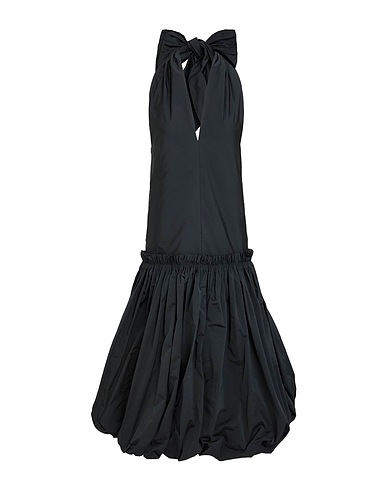 DI STAVNITSER Vestito midi Nero 50% Poliestere, 50% Poliammide
