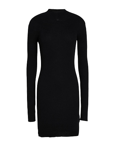 COURRÈGES Tubino Nero 80% Cotone, 20% Lana Merino