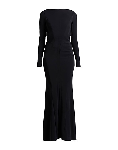 MUGLER Elegant dress Black 96% Viscose, 4% Elastane