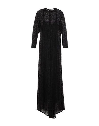 SIMKHAI Long dress Black 54% Polyamide, 29% Cotton, 17% Elastane