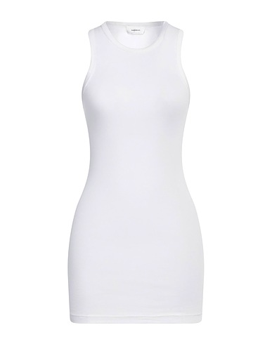WARDROBE.NYC Sheath dress White 100% Cotton
