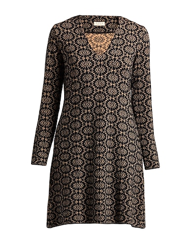 SIYU Knit dress Black 100% Merino Wool