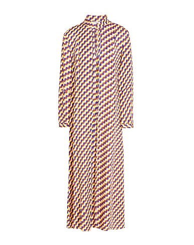 ATTIC AND BARN Midi dress Light pink 100% Viscose