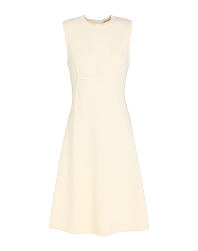 ERMANNO SCERVINO Midi dress Cream 77% Virgin Wool, 21% Polyamide, 2% Elastane