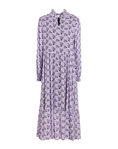 SHIRTAPORTER Vestito midi Lilla 100% Viscosa
