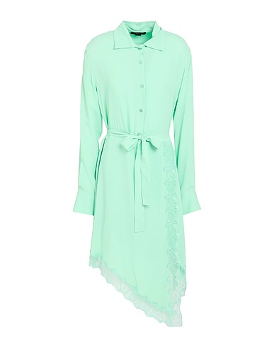 SEVENTY VENEZIA Shirt dress 65% Acetate, 35% Silk