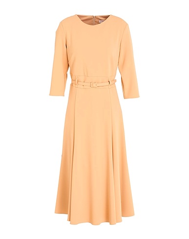 RINASCIMENTO Midi dress Sand 96% Polyester, 4% Elastane