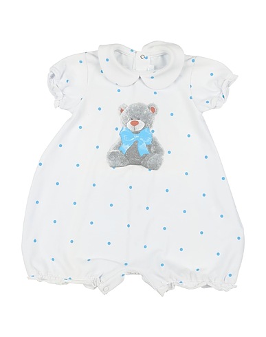 BEBEBO' Baby jumpsuit  Off white 95% Cotton, 5% Elastane