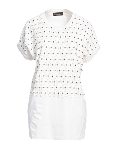 DAVID KOMA Mini dresses 100% Cotton, Acrylic