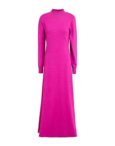 OTTOD'AME Long dress Mauve 40% Viscose, 38% Nylon, 22% Polyester