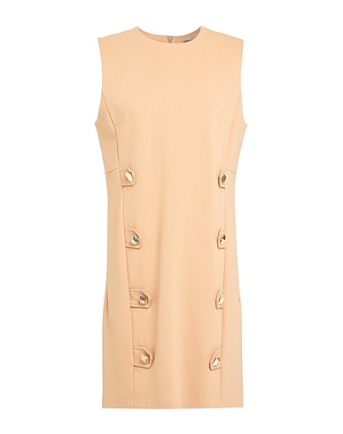 GAI MATTIOLO Short dress GM Sand 65% Viscose, 30% Polyamide, 5% Elastane