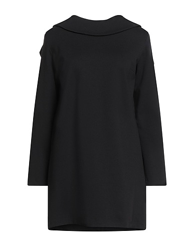 ROSÉ A POIS Short dress Black 65% Viscose, 32% Nylon, 3% Elastane