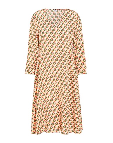 ASPESI Midi dress Light pink 100% Silk