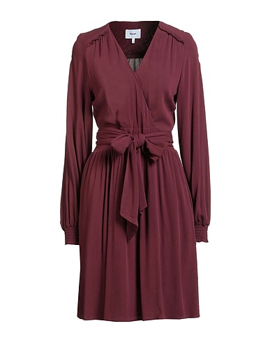 NÜMPH Short dress Burgundy 100% EcoVero™ viscose