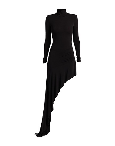 THE ANDAMANE Short dress Black 95% Polyester, 5% Elastane
