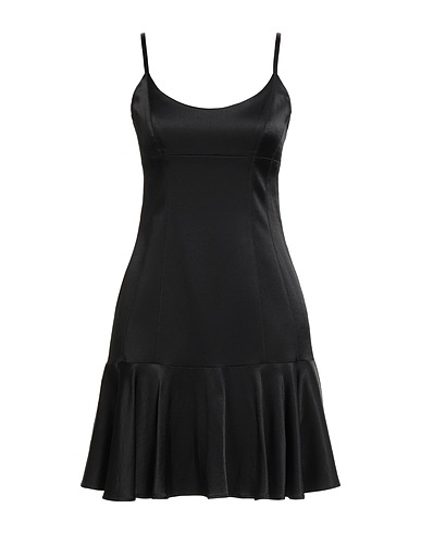 MOSCHINO JEANS Short dress Black 98% Viscose, 2% Elastane