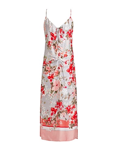 ERMANNO FIRENZE Long dress Grey 100% Viscose