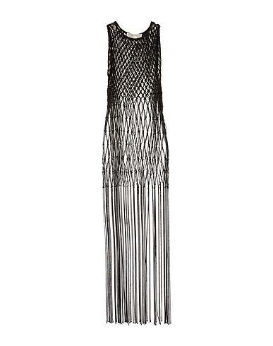 FORTE_FORTE Long dress Black 100% Viscose