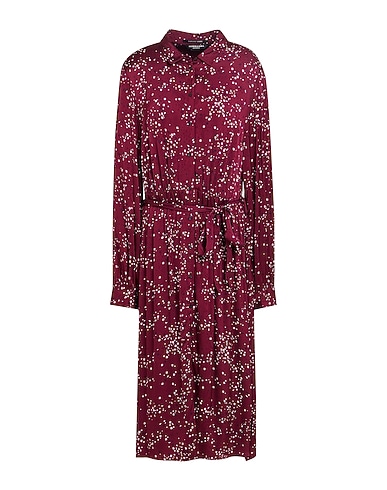 MAISON SCOTCH Hemdkleid BORDEAUX 100% Viskose
