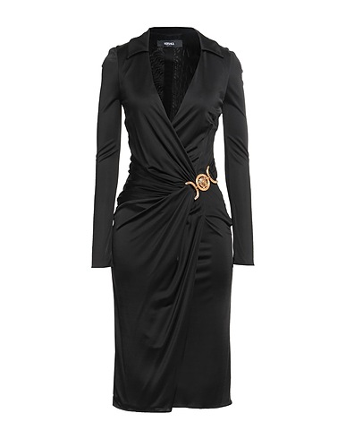 VERSACE Elegant dress Black 100% Viscose