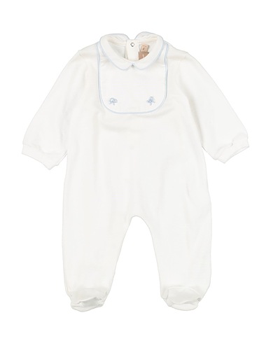 LA STUPENDERIA Strampelanzug für Babys Weiß 95% Baumwolle, 5% Elastan
