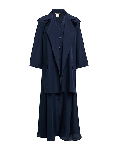 LENA LUMELSKY Midi dress Midnight blue 100% Silk