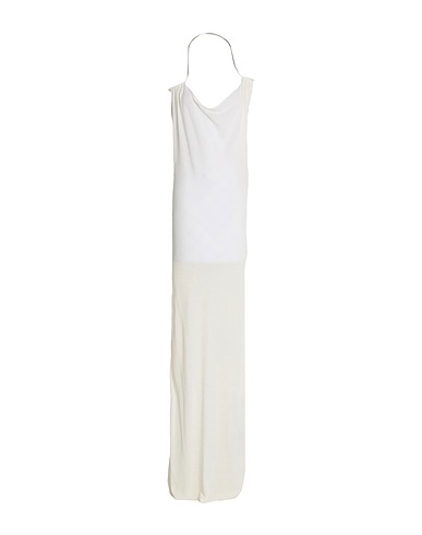 CHRISTOPHER ESBER Vestito elegante Bianco 89% Viscosa, 11% Nylon, Ottone