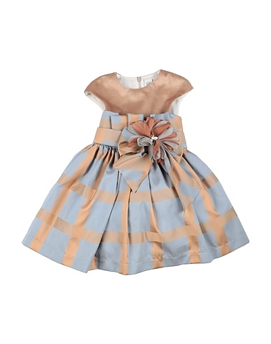 MARLÙ Babykleid Hellbraun 43% Recyceltes Polyester, 41% Polyester, 16% Viskose