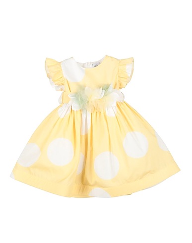 MARLÙ Babykleid Gelb 100% Baumwolle