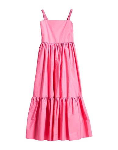 L:Ú L:Ú by MISS GRANT Dress Fuchsia 100% Cotton