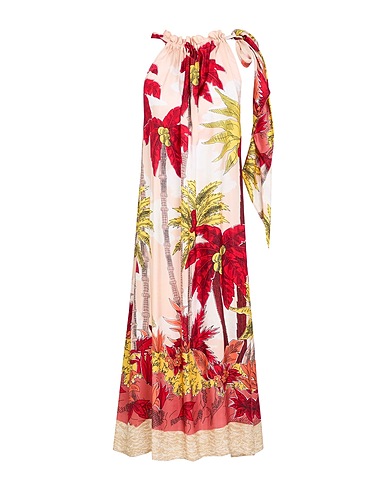 P.A.R.O.S.H. Midi dress Blush 100% Silk
