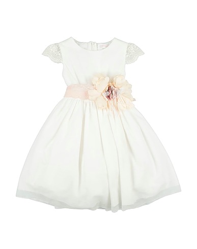 MIMILÚ Dress Off white 63% Cotton, 37% Polyester