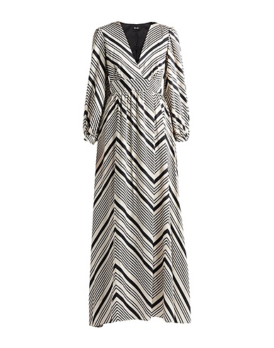 LIU •JO Long dress Ivory 100% Polyester