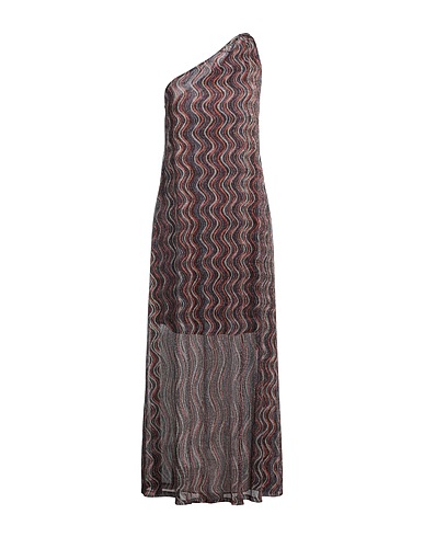SIYU Long dress Plum 55% Polyester, 45% Metallic fiber