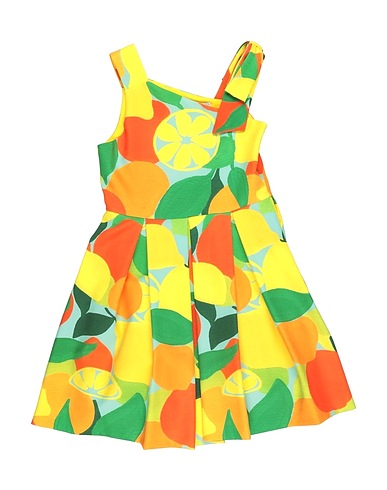 ABEL & LULA Dress Yellow 89% Polyester, 11% Elastane
