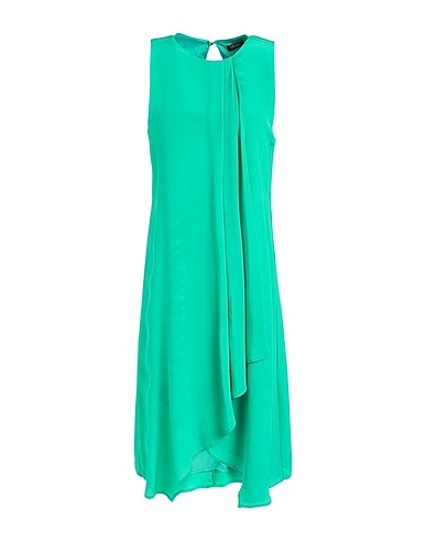 LIU •JO Midi dress Emerald green 100% Silk