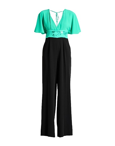 CAMILLA  Milano Jumpsuits and Dungarees Emerald green 100% Polyester