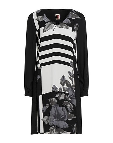 I'M ISOLA MARRAS Short dress Black 100% Polyester