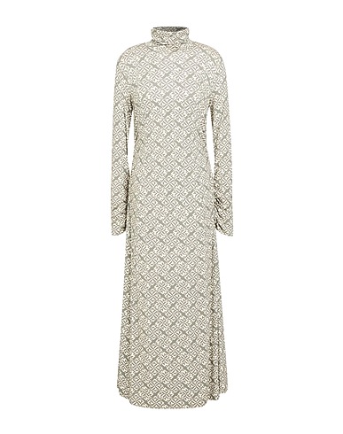 BEATRICE .B Long dress Military green 96% Viscose, 4% Elastane