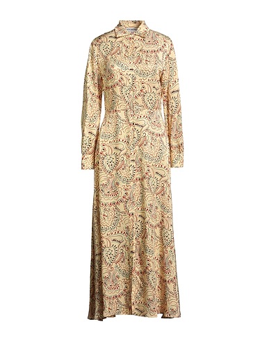 ATTIC AND BARN Long dress Pastel yellow 100% Viscose