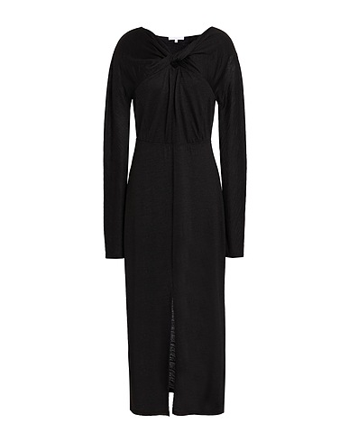 PATRIZIA PEPE Midi dress Black 60% Wool, 40% Acrylic