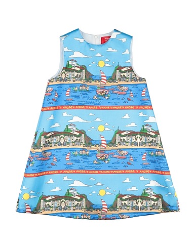 ALESSANDRO ENRIQUEZ Dress X BARCELLINO Azure 100% Polyester