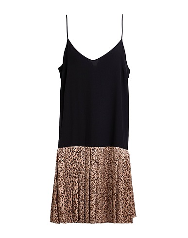 TWINSET Elegant dress Beige 100% Polyester