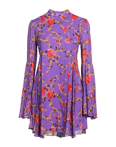 ANIYE BY Short dress Purple 100% Viscose