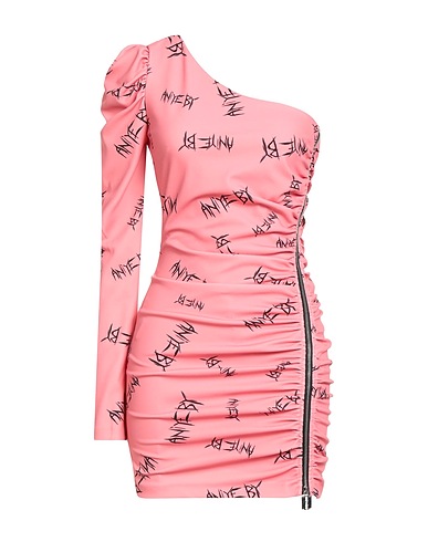 ANIYE BY One-shoulder dress Pink 95% Polyester, 5% Elastane